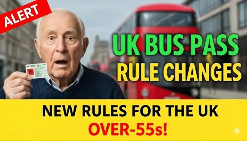 UK Bus Pass Rules Changes 2025